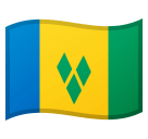 Flag: St. Vincent & Grenadines Emoji, Microsoft style