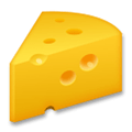 Cheese Wedge Emoji, LG style