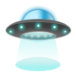 Flying Saucer Emoji, Samsung style