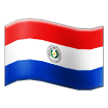 Flag: Paraguay Emoji, Samsung style