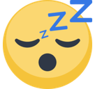 Sleepy Emoji, Facebook style