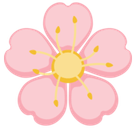 Flower Emoji, Facebook style