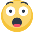 Shocked Emoji, Facebook style