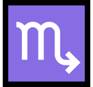 Scorpio Emoji, Microsoft style
