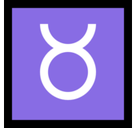 Taurus Emoji, Microsoft style