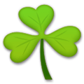 Shamrock Emoji, LG style