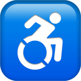 Wheelchair Symbol, Apple style