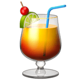 Tropical Drink Emoji, Apple style