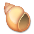 Spiral Shell Emoji, LG style