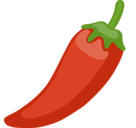 Hot Pepper Emoji, Facebook style