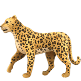 Leopard Emoji, Apple style