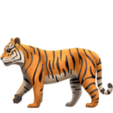 Tiger Emoji, Apple style