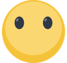 Blank Face Emoji, Facebook style