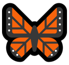 Butterfly Emoji, Microsoft style