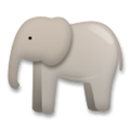 Elephant Emoji, LG style