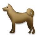 Dog Emoji, LG style
