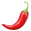 Hot Pepper Emoji, Facebook style