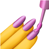 Nail Emoji, Apple style