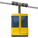 Aerial Tramway Emoji, Apple style