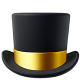 Top Hat Emoji, Apple style