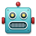 Robot Face Emoji, LG style
