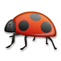 Lady Beetle Emoji, LG style