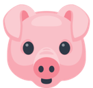 Pig Face Emoji, Facebook style