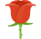 Rose Emoji, Facebook style