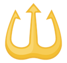 Trident Emblem Emoji, Facebook style