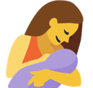 Breast-Feeding Emoji, Facebook style