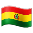 Flag: Bolivia Emoji, Samsung style