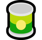 Canned Food Emoji, Microsoft style