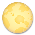Full Moon Emoji, LG style