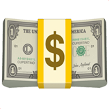 Dollar Banknote Emoji, Apple style