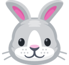 Bunny Emoji, Facebook style