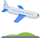 Airplane Arrival Emoji, Facebook style