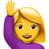 🙋 Hand Up Emoji Meaning with Pictures: from A to Z