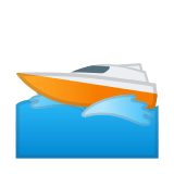 Speedboat Emoji, Google style