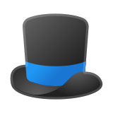 Top Hat Emoji, Google style