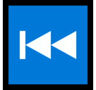 Last Track Button Emoji, Microsoft style