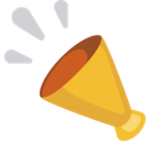 Megaphone Emoji, Facebook style