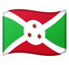 Flag: Burundi Emoji, Microsoft style