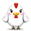 Chicken Emoji, Samsung style
