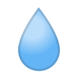 Droplet Emoji, Google style
