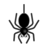 Spider Emoji, Google style