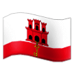 Flag: Gibraltar Emoji, Samsung style