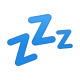 Zzz Emoji, Google style