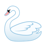 Swan Emoji, Google style