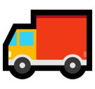 Delivery Truck Emoji, Microsoft style