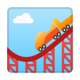 Roller Coaster Emoji, Google style